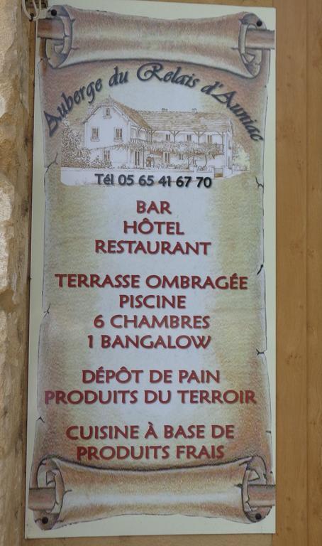 Auberge Du Relais D'Auniac 구르동-앙-케르시 외부 사진